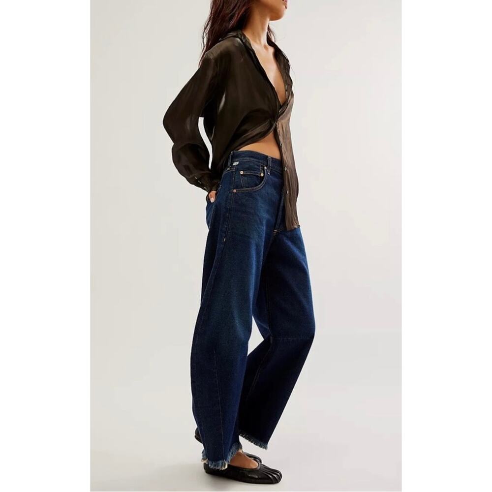 Citizens of Humanity Horseshoe Jeans in Bravo Dark Wash Size 32 Style 1972D-769 - Picture 2 of 15